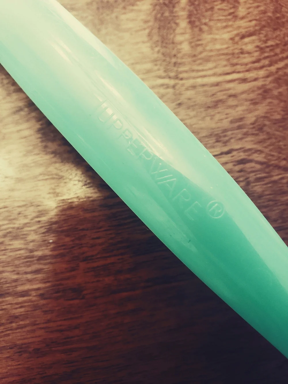 Assorted Green & Aqua Plastic And Silicone Kitchen Utensils (Set Of 7 Total)